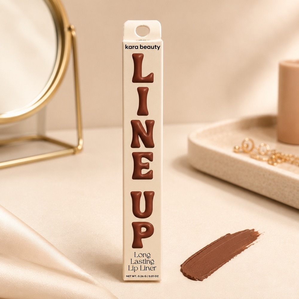 Kara Beauty Line Up Long Lasting Lip Liner Beverly Warm Brown New
